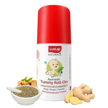 LuvLap Naturals Baby Tummy Roll On Oil - Distacart