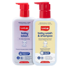 LuvLap Baby Wash & Shampoo + Baby Lotion Combo Set - Distacart