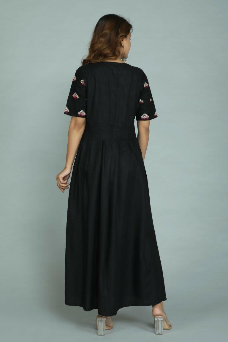 Alvano Printed Stylish Anarkali Kurti for Women and Girls Rayon Embroidery - Distacart