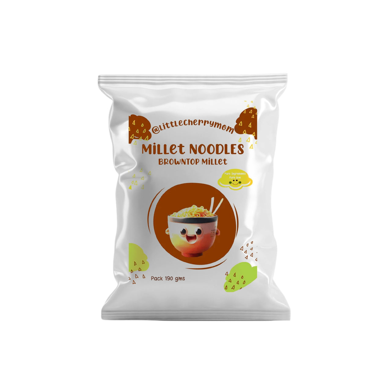 Littlecherrymom Browntop Millet Instant Noodles - Distacart
