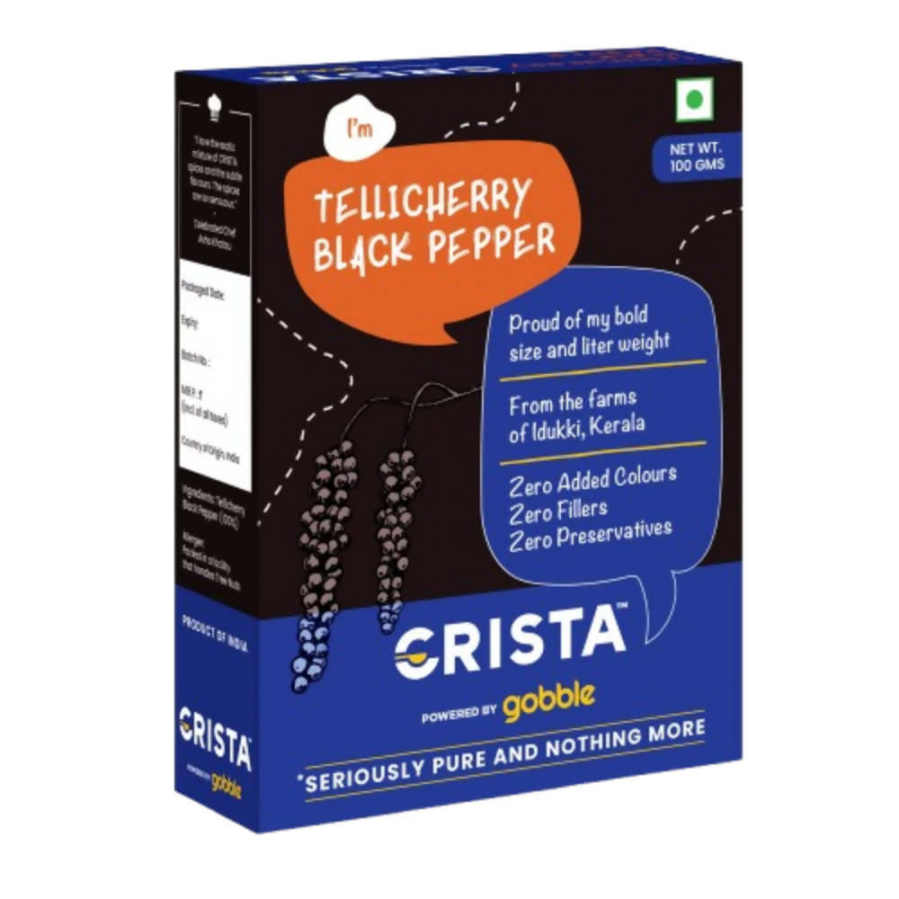 Crista Spices Black Pepper - Distacart
