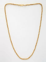 Thumbnail for NVR Women Gold Plated Handcrafted Minimal Chain - Distacart