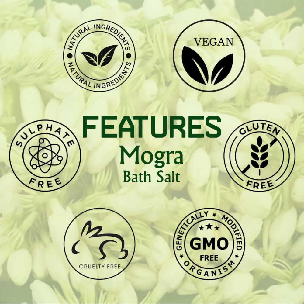 VedicAyurveda Mogra Bath Salt - Dista