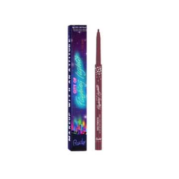 Rude Cosmetics City Of Flashing Lights Micro Retractable Liner - Fine Wine - Distacart