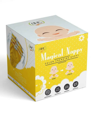 AHC Magic Colour Changing Ultra Soft In Duck Design Cloth Diaper Nappy - Distacart