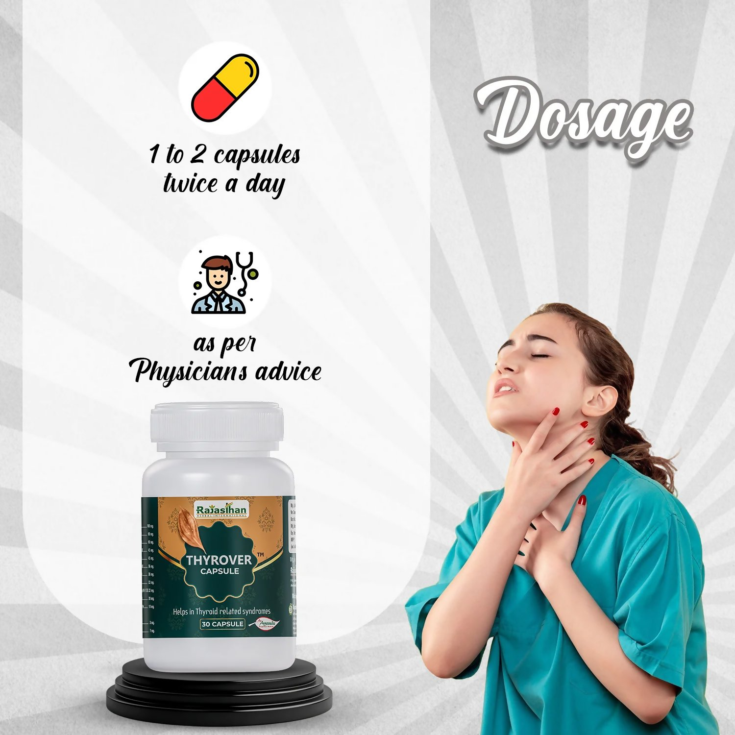 Rajasthan Herbals Thyrover Capsules
