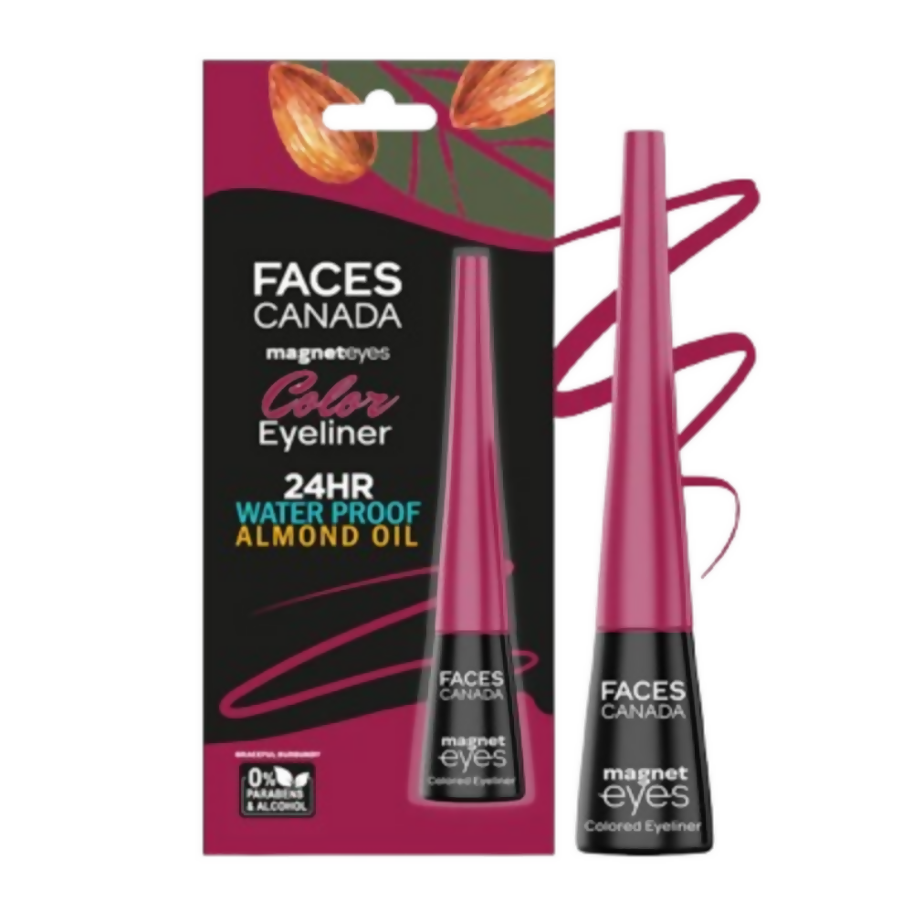 Faces Canada Magneteyes Colored Eyeliner - Graceful Burgundy 05 - Distacart