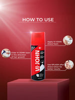 Thumbnail for VI-JOHN Original Dermatologically Tested Special Moisturising Formula Shaving Foam with Vitamin E & Tea Tree Oil