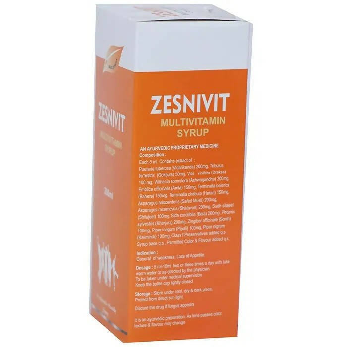 Alnavedic Zesnivit Multivitamin Syrup - Distacart