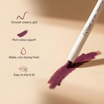 Thumbnail for NY Bae 2-in-1 Lip Liner & Lip Colour - Kokum Plum