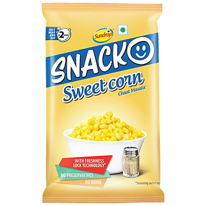 Sundrop Snacko Chaat Masala Sweet Corn - Dista