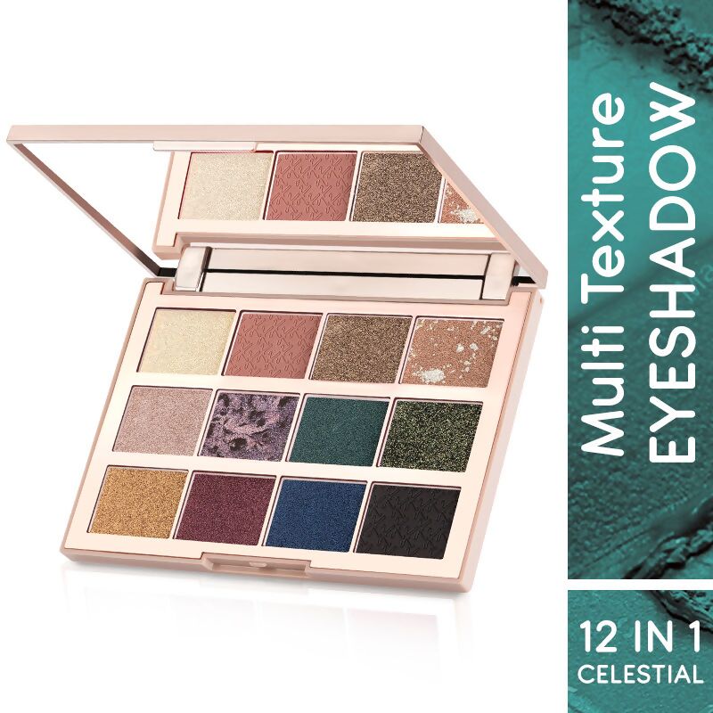 Kay Beauty Multi Texture Eyeshadow Palette - Celestial - Distacart