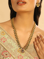 Thumbnail for Nuyug 18K Gold Plated Temple Bliss Minimal Necklace Set