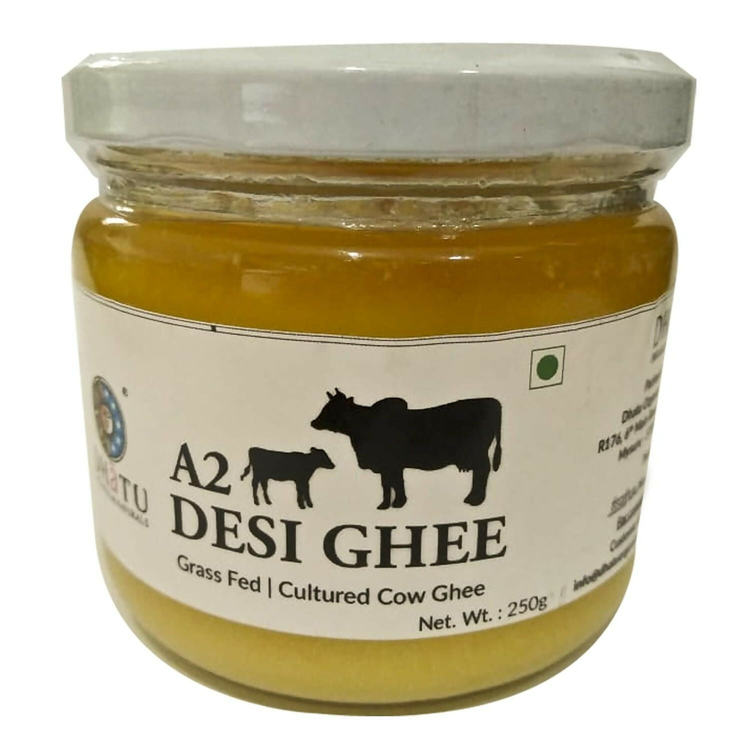 Dhatu Organics & Naturals A2 Desi Ghee - Distacart