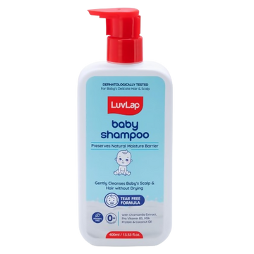 LuvLap Milky Soft Baby Shampoo with Milk Protein, Vitamin E & Coconut Oil, Shea Butter & Chamomile - Distacart