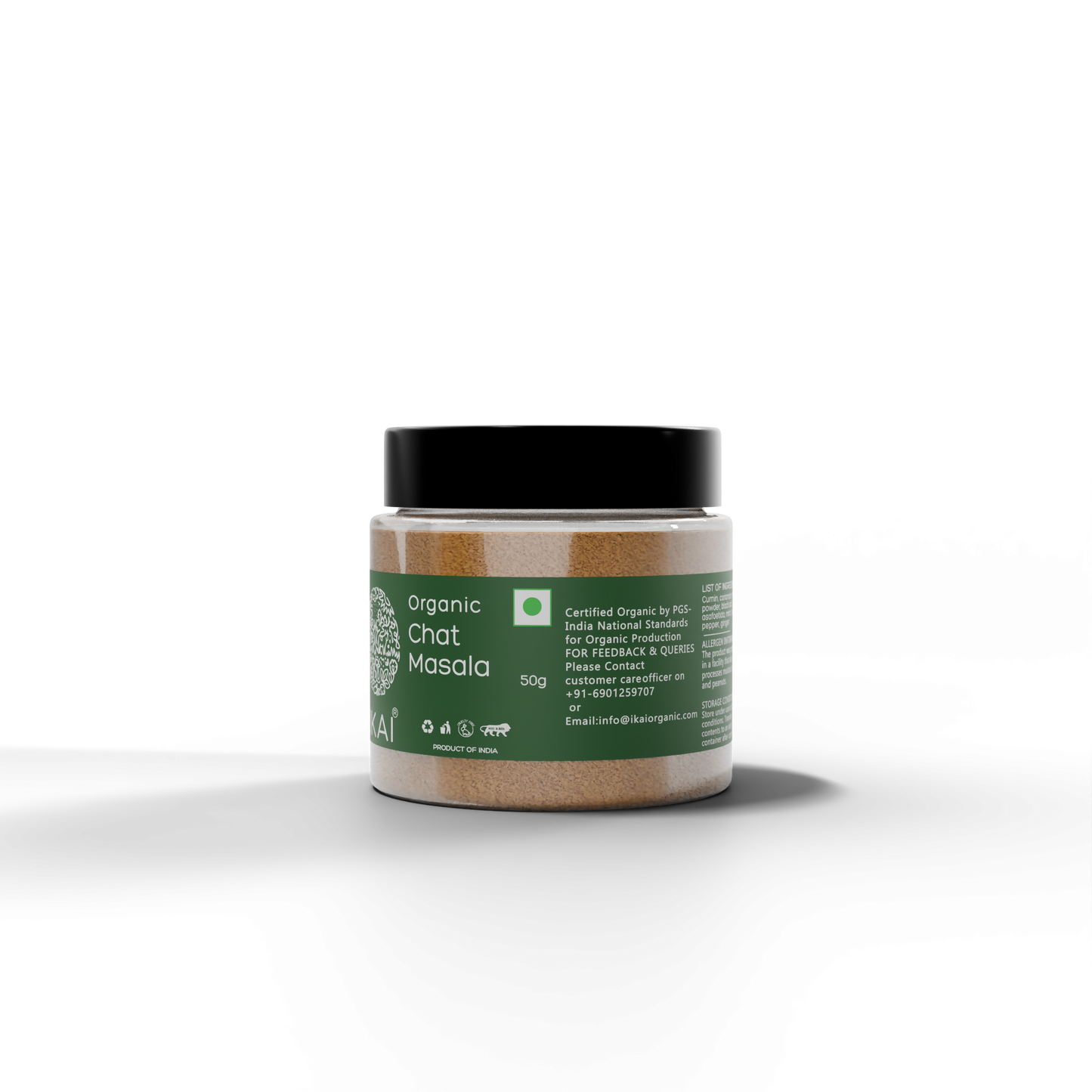 3 - Organic Chat Masala - 50g
