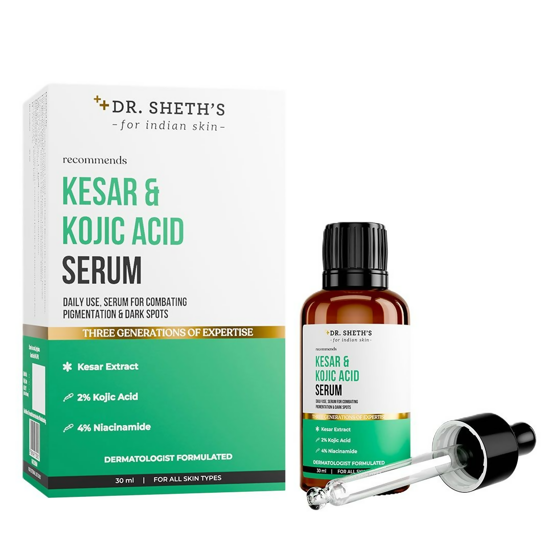 Dr. Sheth's Kesar & Kojic Acid Serum - Distacart
