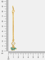 Thumbnail for Ruby Raang Minimalist Maang Tikka - Distacart