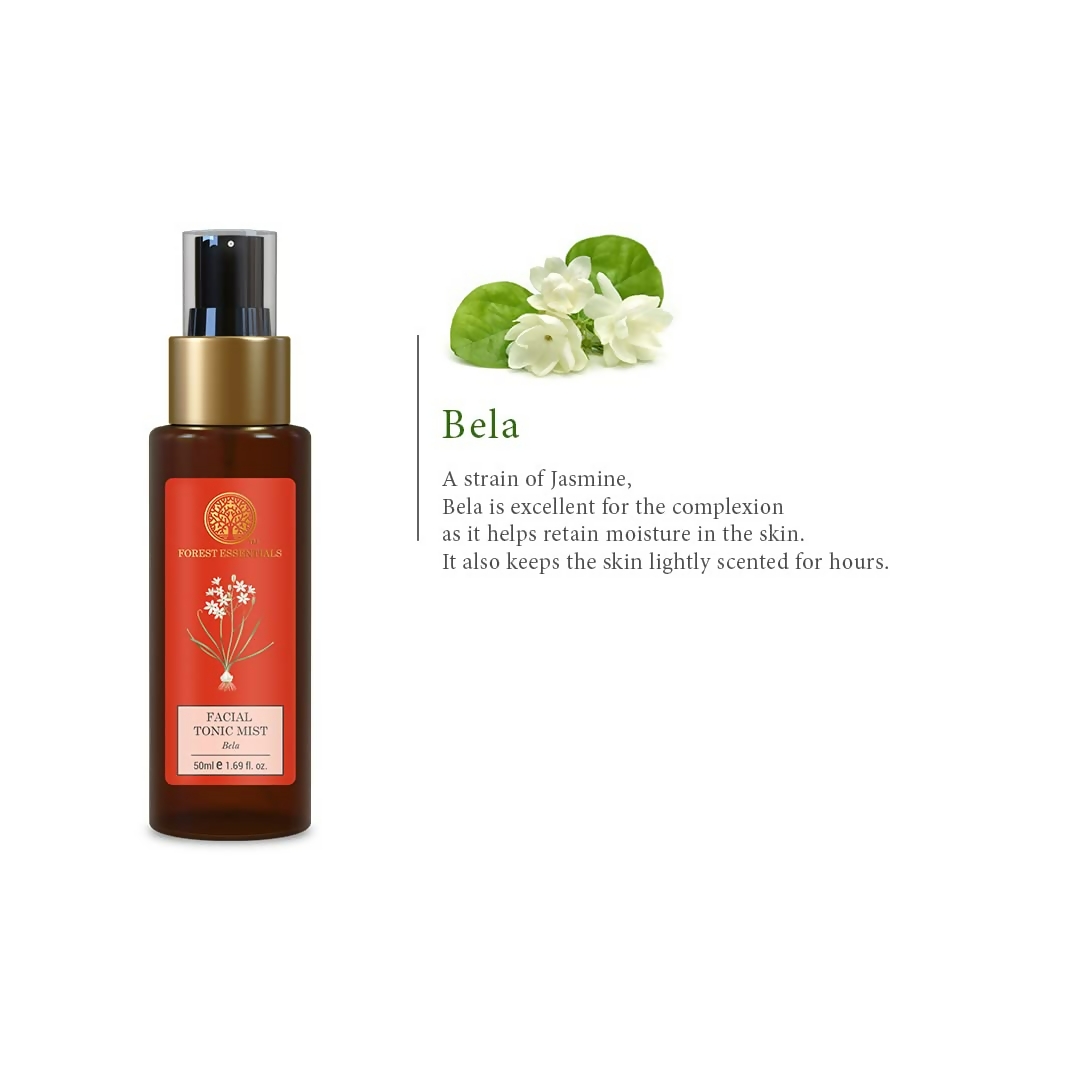 Forest Essentials Travel Size Facial Tonic Mist Bela - Distacart