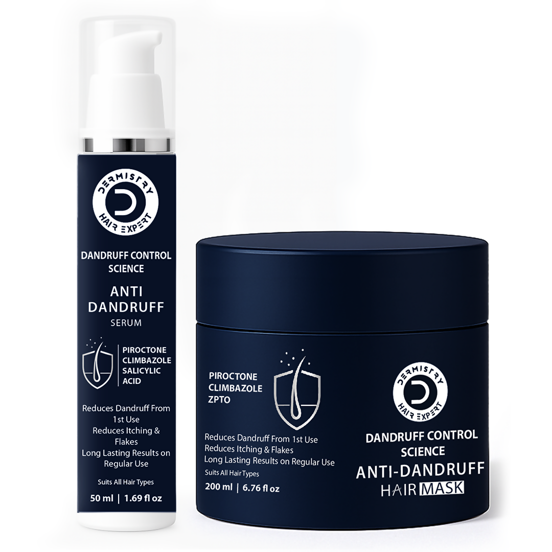 Dermistry Anti-Dandruff Control Hair Mask & Serum Combo