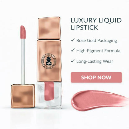 BOBI Velvet Matte Liquid Lipstick,Shade GLOW_1 - Dista