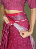 Thumbnail for Astita Cotton Purple Saree