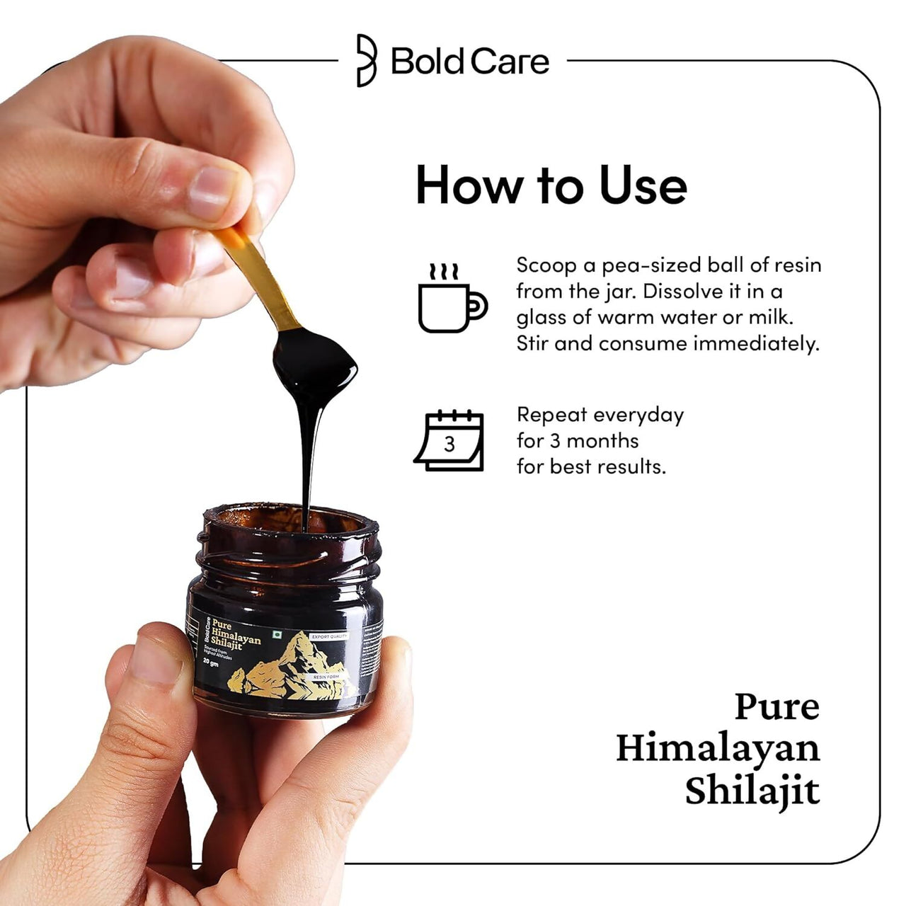 Bold Care Pure Himalayan Sj Resin - Distacart