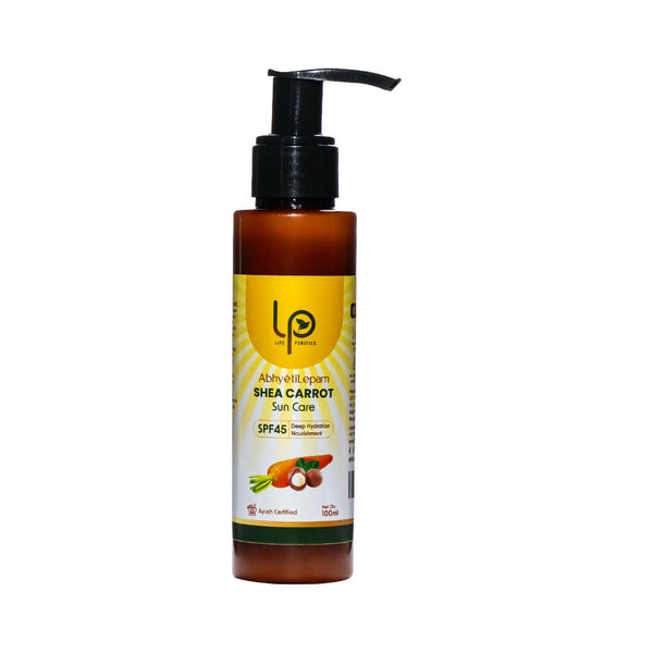 Life Purified Abhyetilepam Shea Carrot Sun Care SPF 45 Pa++++