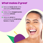 Thumbnail for PLIX The Plant Fix Jamun Active Acne Regime With Cleanser, Body Wash & Moisturizer - Distacart