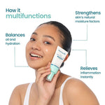 Thumbnail for Wishcare 2:1:3 NMF Water Gel Moisturizer for Oily & Sensitive Skin, Oil-Free - Distacart