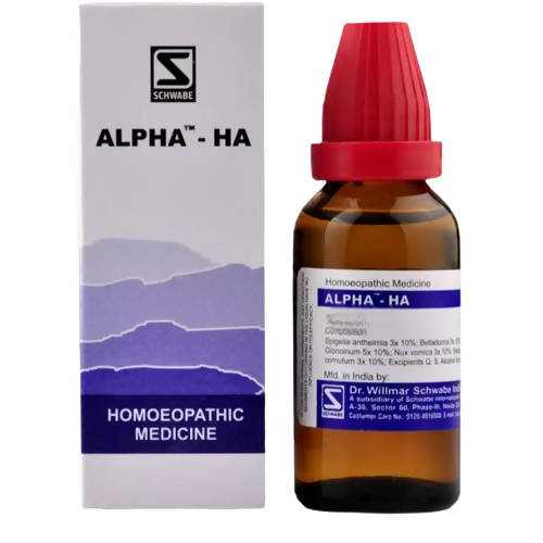 Dr. Willmar Schwabe India Alpha - HA Drops - Distacart