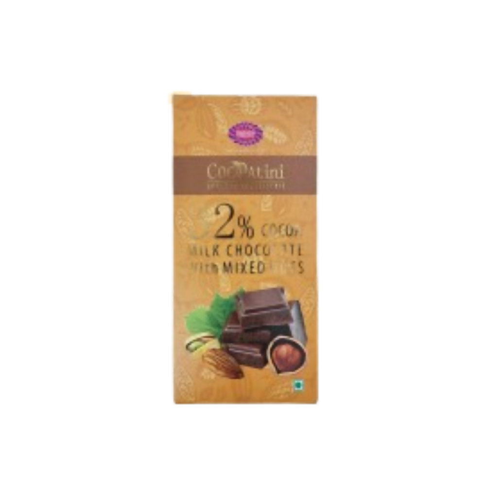 Karachi Bakery Cocoa Milk Chocolate With Mixed Nuts - Distacart
