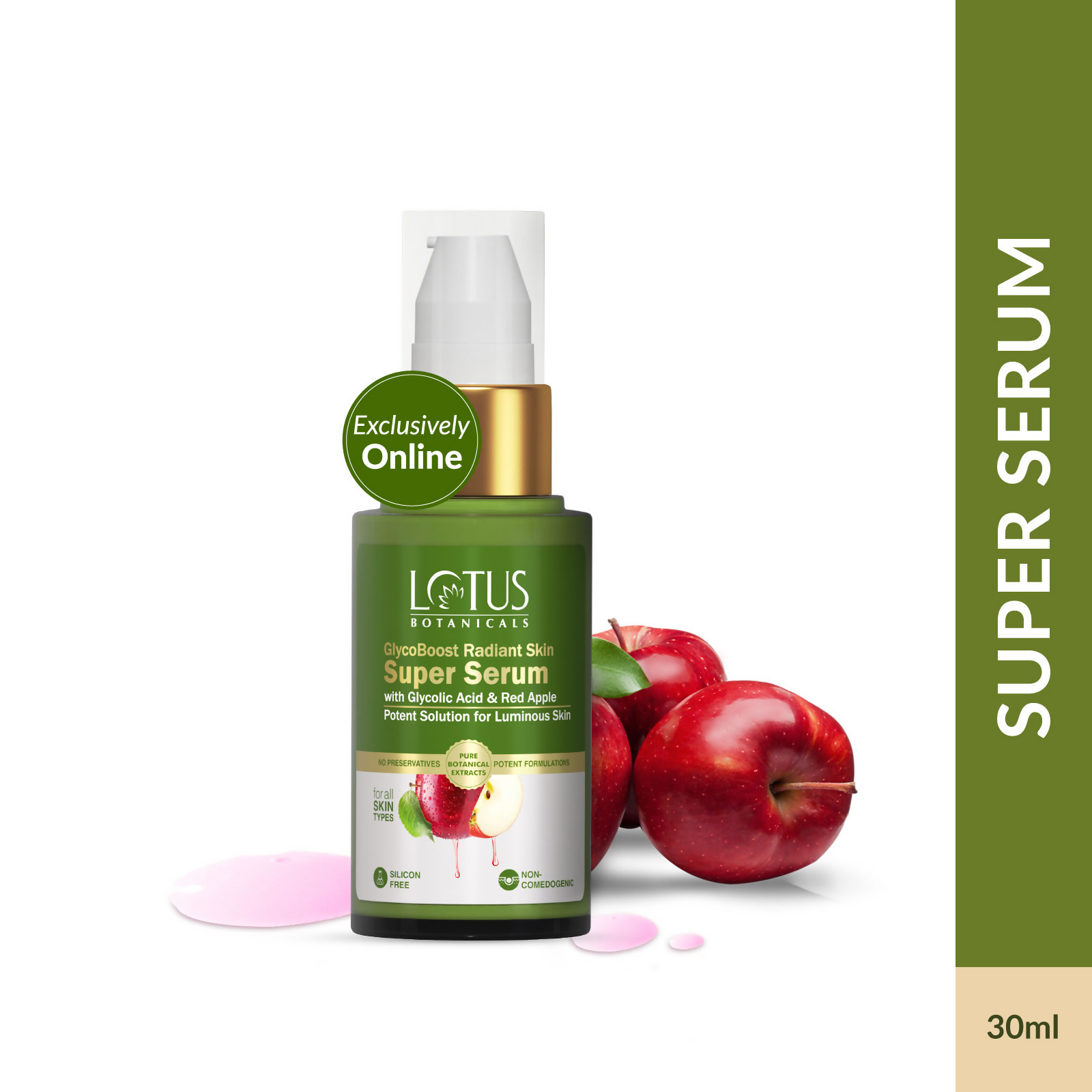 Lotus Botanicals GlycoBoost Radiant Skin Super Serum - Distacart