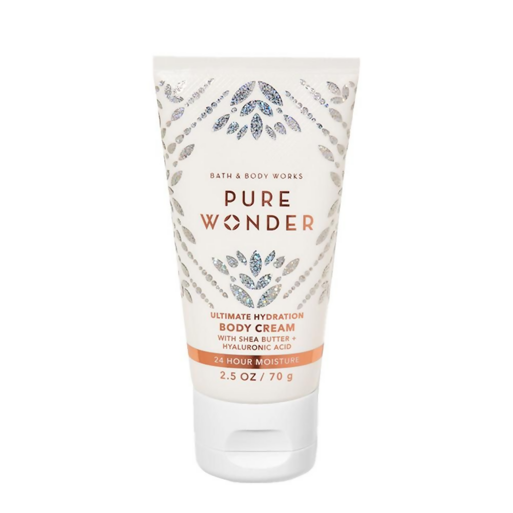 Bath & Body Works Pure Wonder Travel Size Body Cream - Distacart