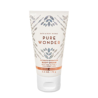 Bath & Body Works Pure Wonder Travel Size Body Cream - Distacart