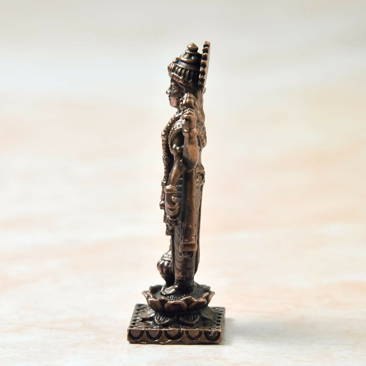 Copper Idols India - By Bhimonee Decor , Copper Vishnu Idol - Distacart