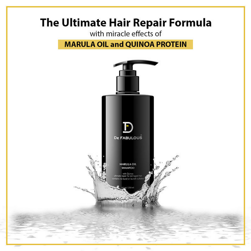 De Fabulous Marula Oil Sulphate Free Shampoo For All Hair Types - Distacart