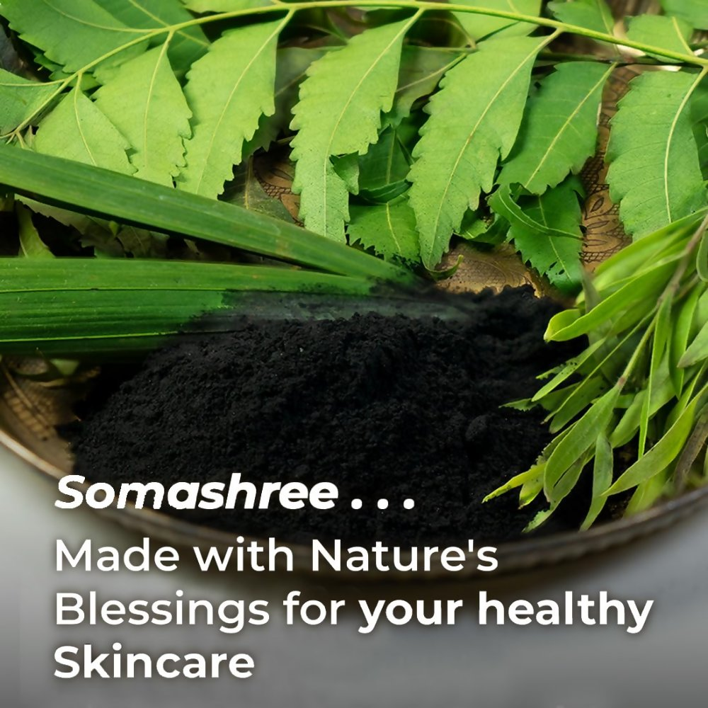 Pureus Herbals Somashree Activated Bamboo Charcoal Face Wash - Dista