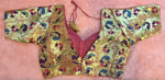 Thumbnail for Kia Fashions Hot Pink Jacquard Weave Multi Color Paithani Readymade Blouse - Distacart