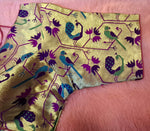 Thumbnail for Kia Fashions Magenta Jacquard Weave Multi Color Paithani Readymade Blouse - Distacart