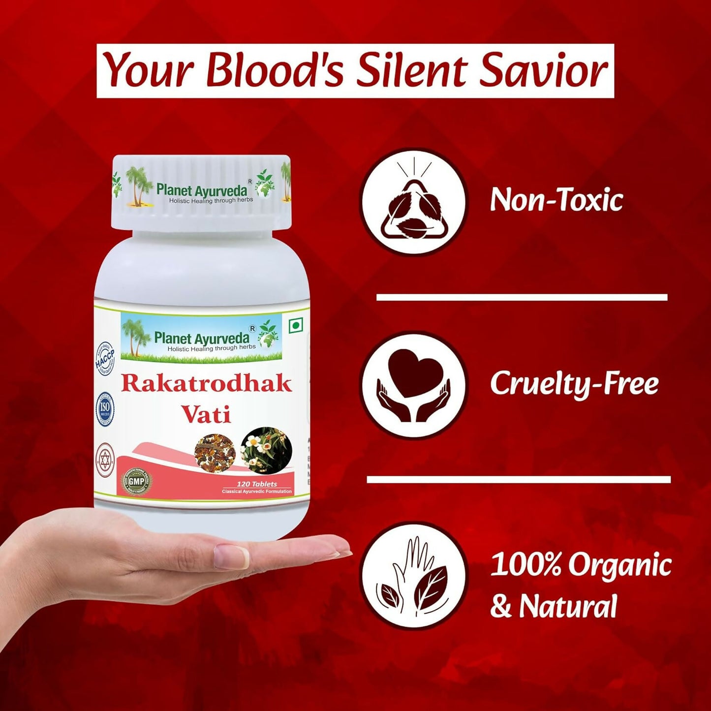 Planet Ayurveda Rakatrodhak Vati - Distacart
