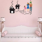 Thumbnail for Rangoli Vinyl Modern Art Wall Sticker 1.96 x 20.86 x 1.96 Inches