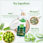 Thumbnail for VI-JOHN Prakritik Amla & Bhringraj Conditioner, Vitamin C for deep-rooted care,100% Bio Actives
