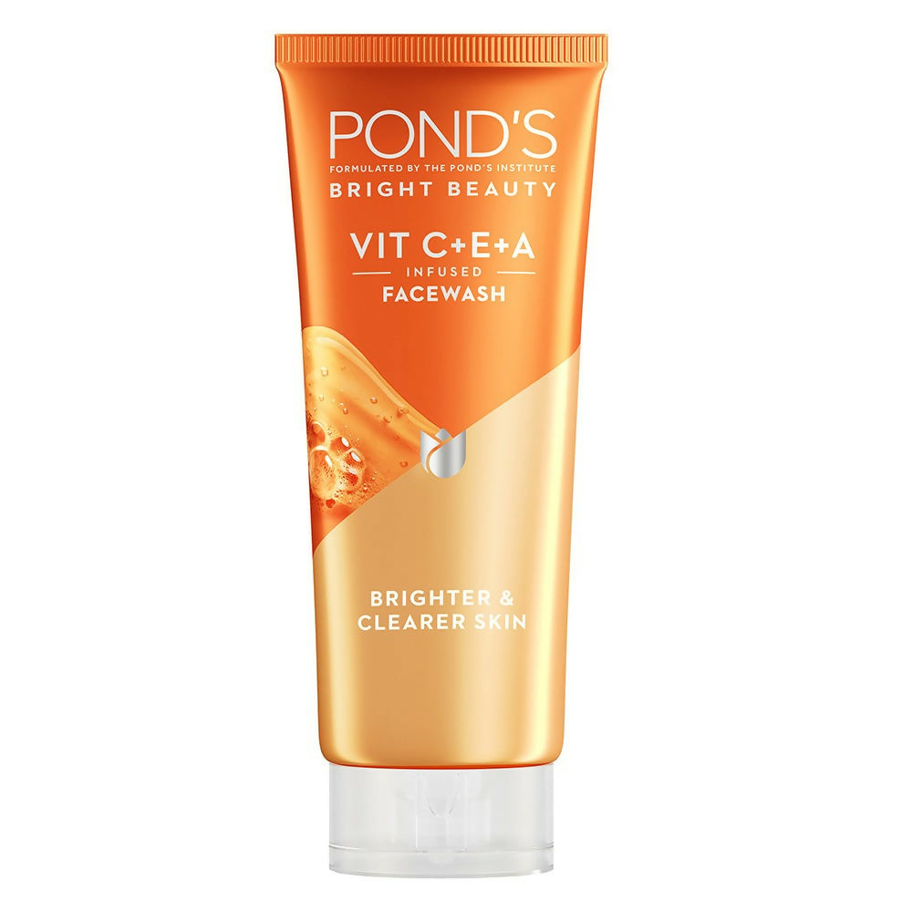 Ponds Bright Beauty Vit C+E+A Gel Face Wash - Distacart