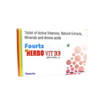 Thumbnail for Fourts Herbo Vit 33 Tablets - Distacart