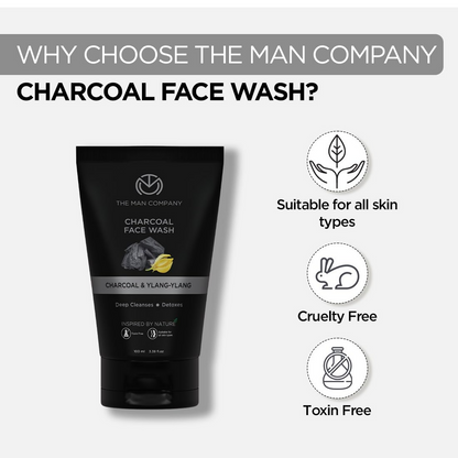 The Man Company Charcoal Face Care Kit - Distacart