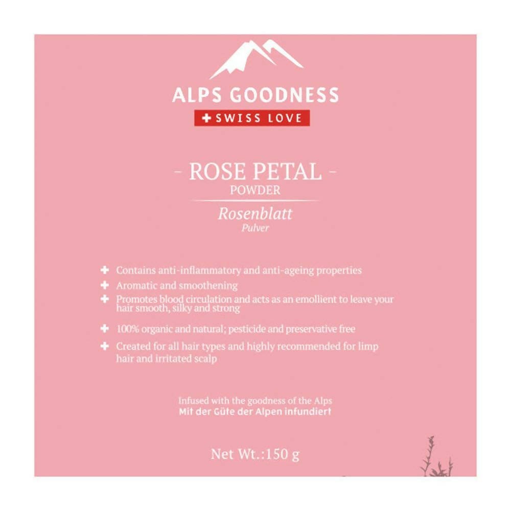 Alps Goodness Rose Petal Powder - Distacart