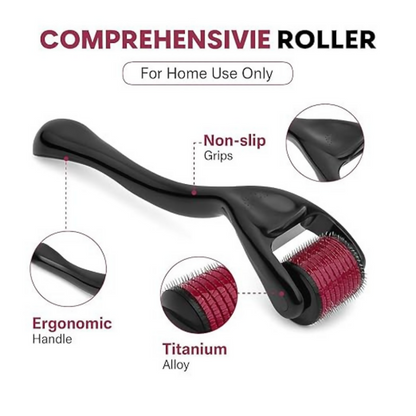 Bronson Professional Derma Roller 0.5mm for Hair & Beard Growth - Dista
