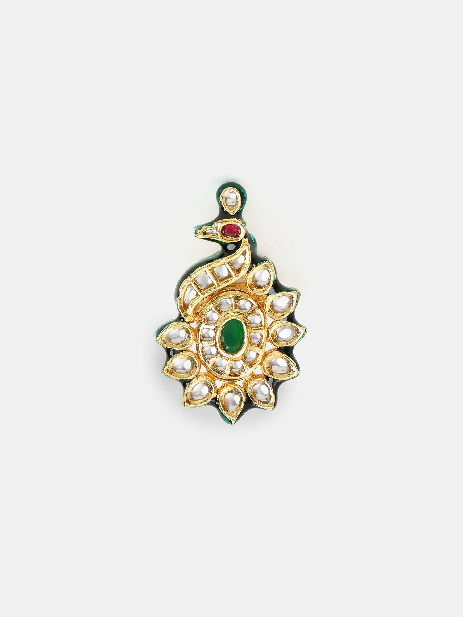 Ruby Raang Kundan Raaj Ring - Distacart