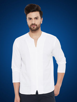 Even Apparels Men's Pure Cotton White Kurta - Distacart